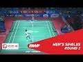 MS | Anders ANTONSEN (DEN) vs LEE Chong Wei (MAS) [7] | BWF 2018