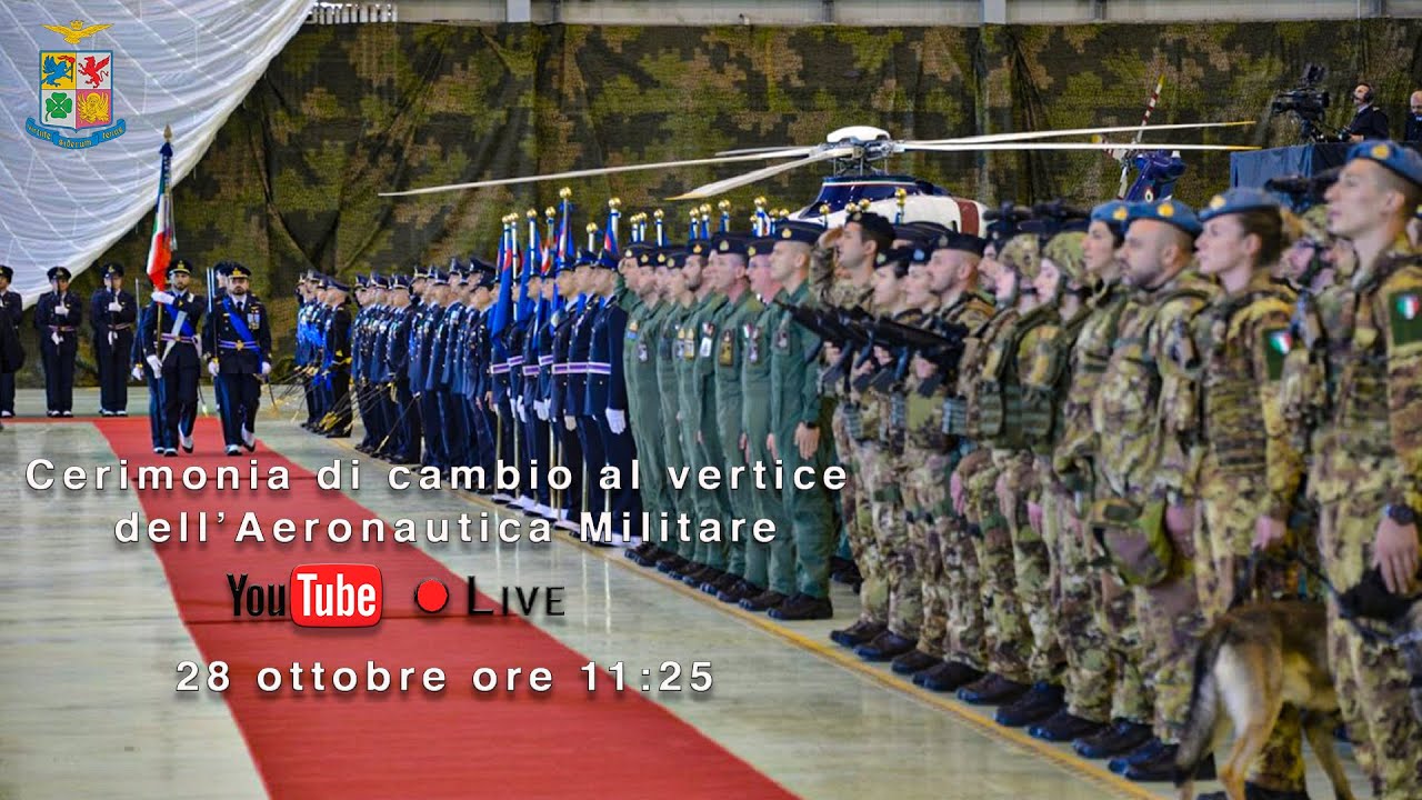 Cambio al vertice dell’Aeronautica Militare