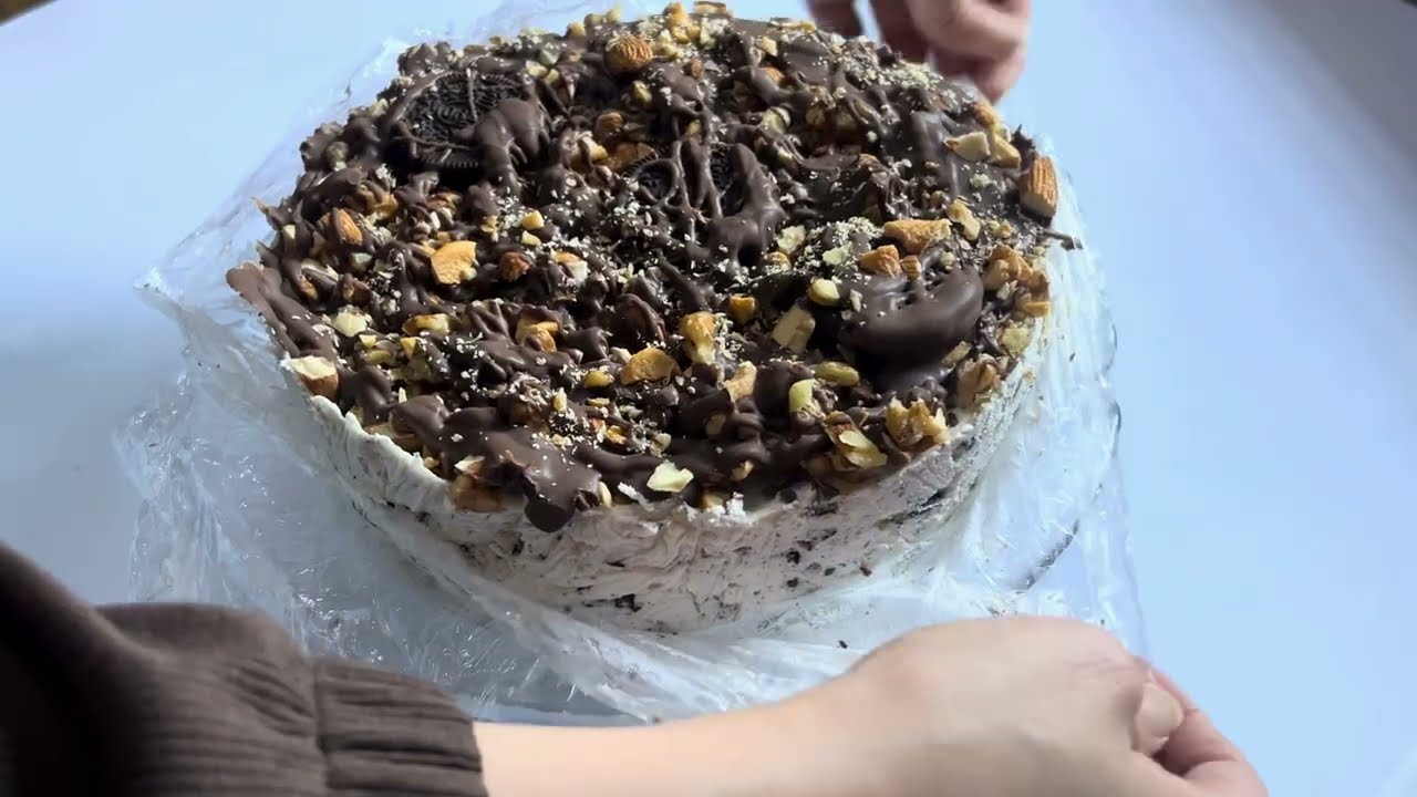 حلا أوريو مثل الآيسكريم 🍨 | Oreo Ice Cream Dessert | تحلية بارده ومنعشه بعد الفطور في رمضان