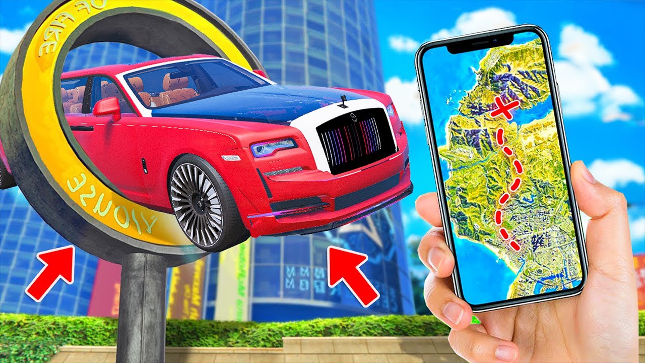 der LÄNGSTE ROLLS ROYCE der WELT im HIDE & SEEK in GTA 5!