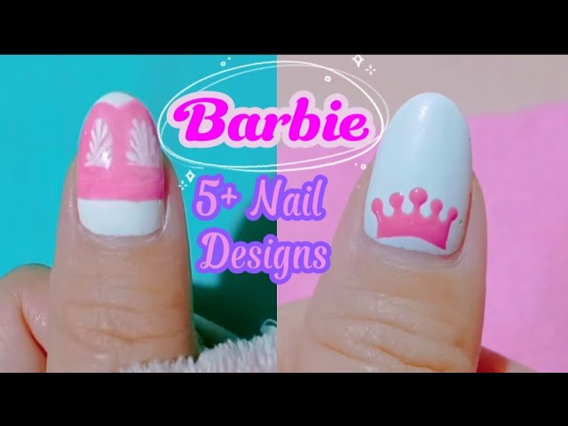 Cartoon Barbie Nail Stickers for Female Kawaii Princess Y2K Girls Tearable Nail  Art Watermark Stickers Children Diy Toy Gifts - AliExpress