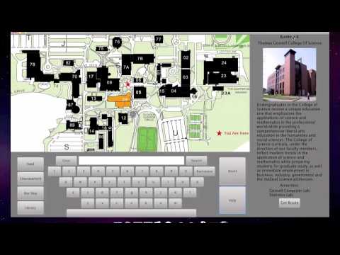 RIT Interactive Map Kiosk