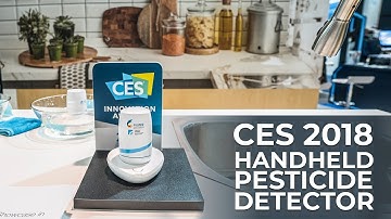 CES 2018 - ITRI Handheld Pesticide Detector at the Consumer Electronics Show