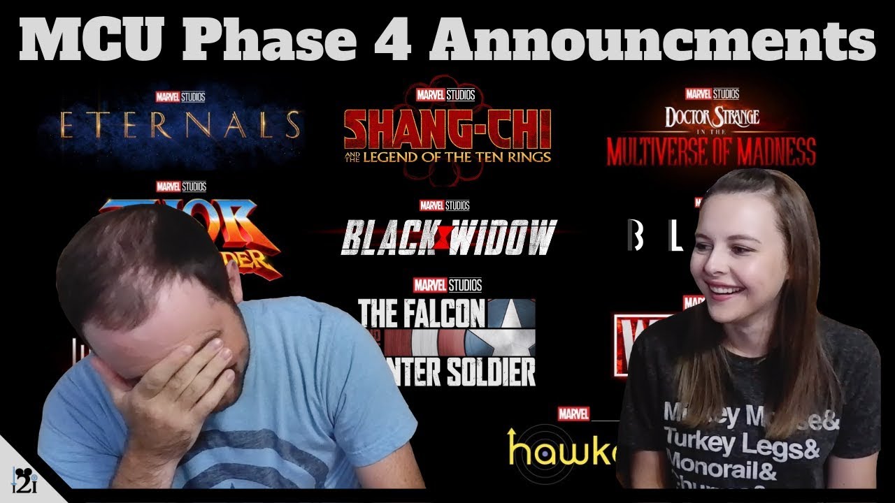 Marvel Phase 4 Announcements Breakdown - YouTube