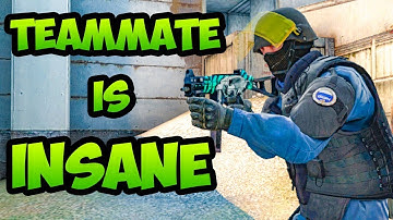 MY TEAMMATE IS INSANE! CSGO Faceit Cache