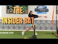 How to use the insider bat to help with the softball swing