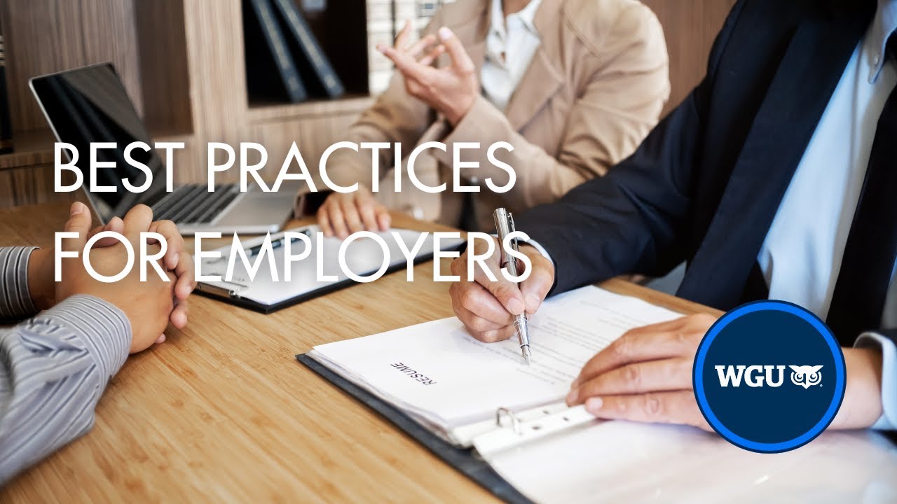 Best Practices for Employers (July 2024)