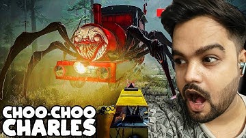 CHOO CHOO CHARLES EXTREME HORROR GAME - Spider Train Gameplay