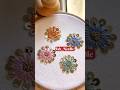 Beautiful Sequin Flower Hand Embroidery 🌸 | Easy Needle Work for Beginners #needlework