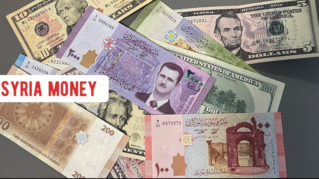 Syrian Pound Sometimes Lira Money Of Syria Modern Money Of Syria 