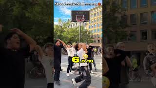 Street basketball scorings🏀#funnyvideos #basketball #street #usa #foryou