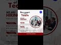 share your resume at kunal@shreehr.com