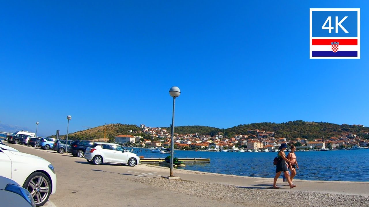 From Split Croatia to Trogir Croatia 🇭🇷 Southern Europe by Car
