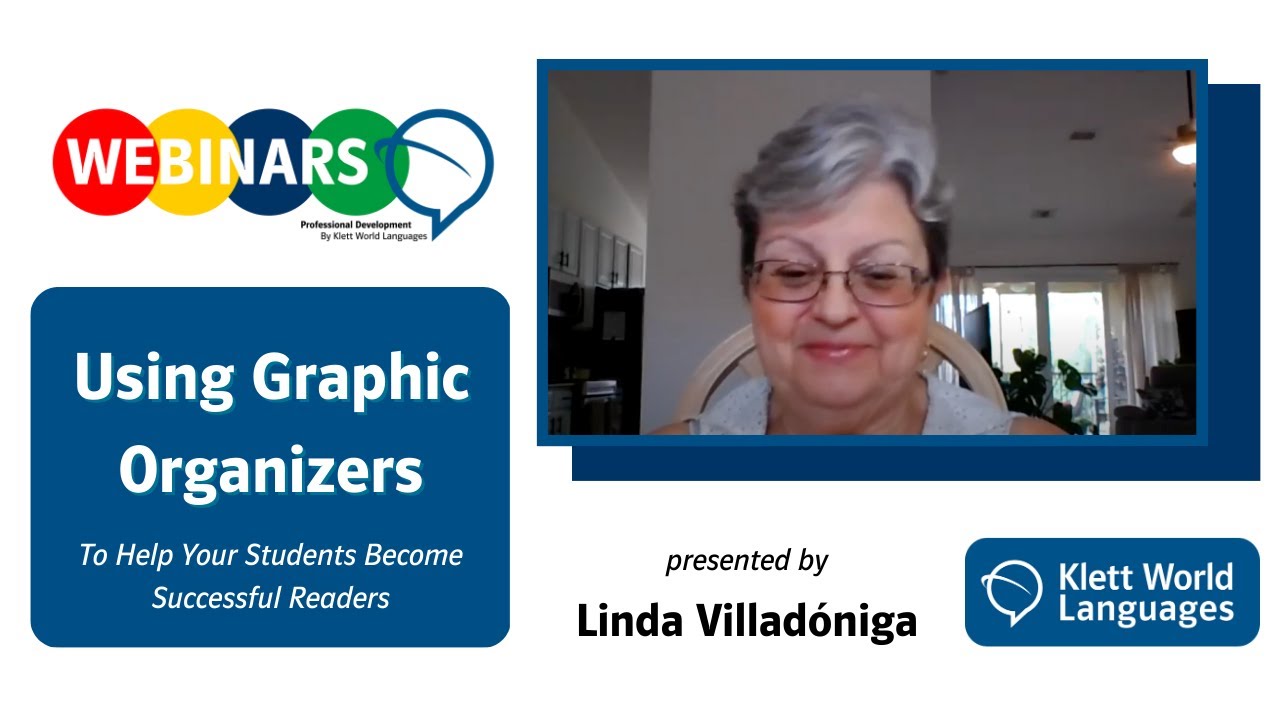 Webinar] Using Graphic Organizers for Successful Reading with Linda  Villadóniga 