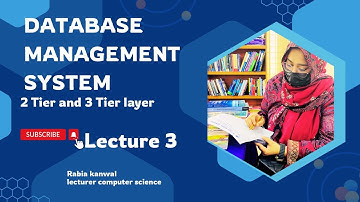 2 Tier and 3 Tier Architecture with real life Examples | Database Management System| Dr Rabia kanwal