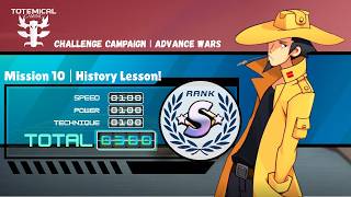 Advance Wars 1+2: Reboot Camp - AW1 Challenge Campaign – M10: History Lesson! (Rank S/300)
