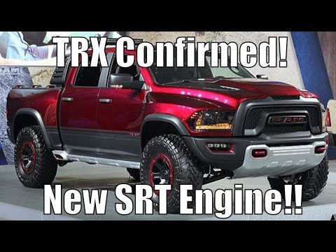 New SRT Engine Coming!! TRX Confirmed! Dodge 426 Hemi is COMING!!