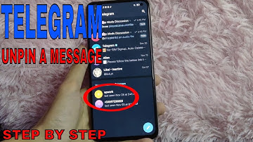 ✅ How To Unpin A Message On Telegram 🔴
