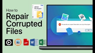 How to repair corrupted JPEG, Audio & Video with 4DDiG | Photo repair tool | 100% WORKING 2023 | screenshot 4