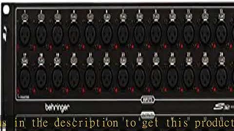 Behringer S32 32-Channel Stage Box