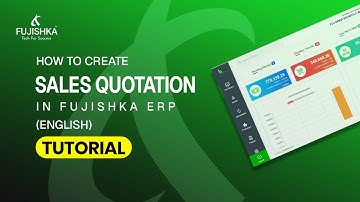 How to Create Sales Quotation (Eng) in Fujishka ERP | Step-by-Step Guide #fujishkaerp #erpsoftware