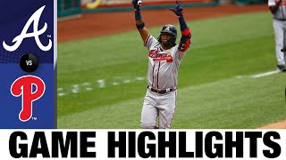 Ronald Acuña Jr., Adam Duvall lead bats in Braves' win | Braves-Phillies Game Highlights 8/9/20