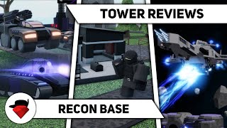 REWORKED Recon Base | Tower Reviews | Tower Blitz [ROBLOX]