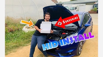 AutoBeam HID Kit Install on the Fiesta ST