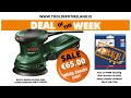 Bosch green pex 220 orbital sander at tool depot ireland