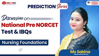 National Pre NORCET Test & IBQs Discussion in Prediction Series | Ms. Sabina I NNL ONE screenshot 5