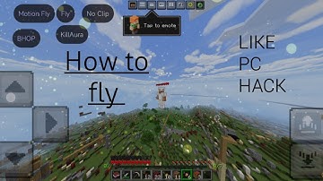 How to fly like PC hack in mobile | lifeboat survival mod