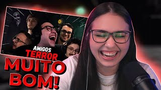 Alanzoka e seus amigos jogando terror 2024