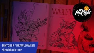 inktober 2016 (sketchbook tour)