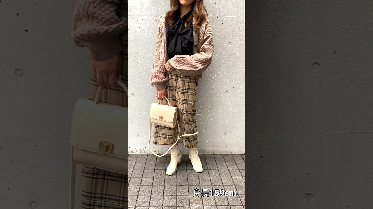 クルーネックケーブルカーディガン｜INGNI(イング) 公式通販｜INGNI STORE