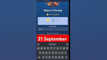 20 & 21September Rebus of the Day X Empire | Of The Day X Empire Musk Empire Riddle #airdrop