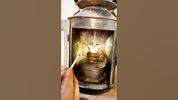 Gorgeous Vintage Railway Lantern To Its Former Glow! ✨💫