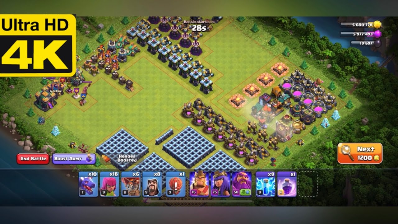 Free Loot Everywhere! 😱 Clash of Clans Normal Battle Mode