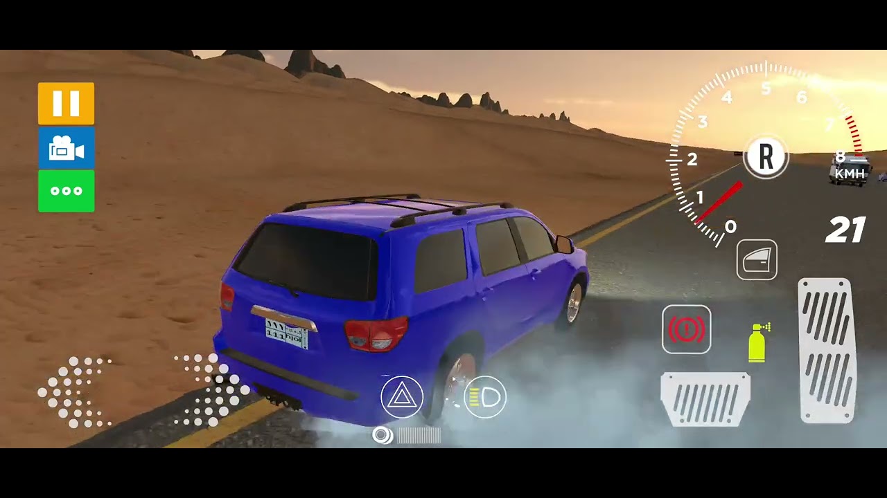 تفحيط سيارات وتطعيس سعودي لعبة جميلة جدا 