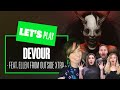 Lets play devour on pc feat ellen from outside xtra  goat to get out of here