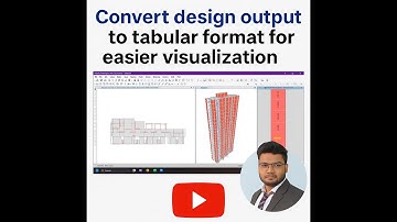 Convert ETABS Design Output to Excel in Minutes | Quick Shear Wall Reinforcement Check!