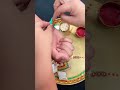 amazing designer beautiful Silver brother rakhi 🤩, with 55% discount instant on first order #shorts