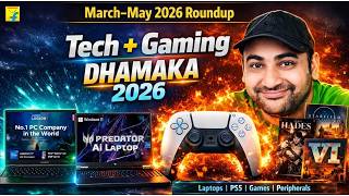 New Gaming Laptops Launch | Acer Nitro - HP Victus - Galaxy Book 6 | PS5 Game Launch | GTA VI Beta