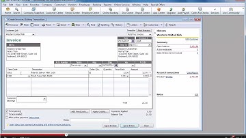 VistaTrac QuickBooks Integration - Sales Orders