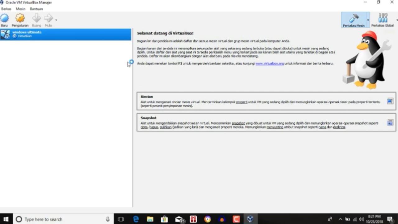 Tutorial Instalasi Windows 7 di VirtualBox SMKN 6 Kota Bekasi - YouTube