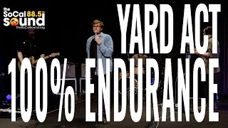 Yard Act - 100% Endurance || The SoCal Sound Sessions from the Zev Room backstage at The SORAYA