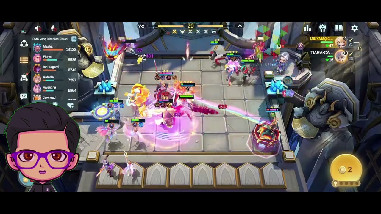 GAGAL #1 KARNA LING || MAGIC CHESS || COMBO BUSUK