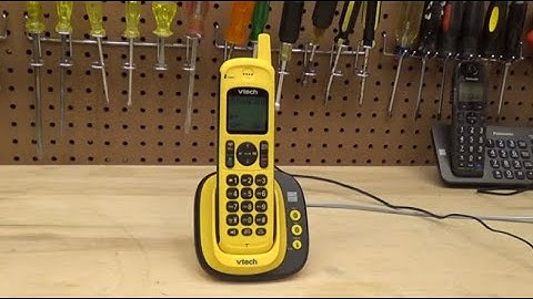 Vtech DS6161 Waterproof Cordless Phone | Checkout/Review