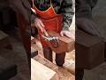 Crafting with Care and Strength Shaping Solid Wood with Traditional Tools and Skill #shorts