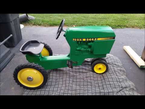 Ertl John Deere Model 520 Series 50 Pedal Tractor Restoration Part 3 Youtube