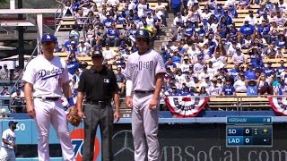 SD@LAD: Myers safe at first on Seager's error